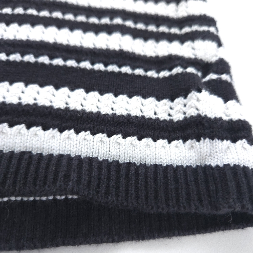 Gap Kids Black White Crochet Sweater Tank Top size XXL (14-16 Years) - Picture 7 of 13